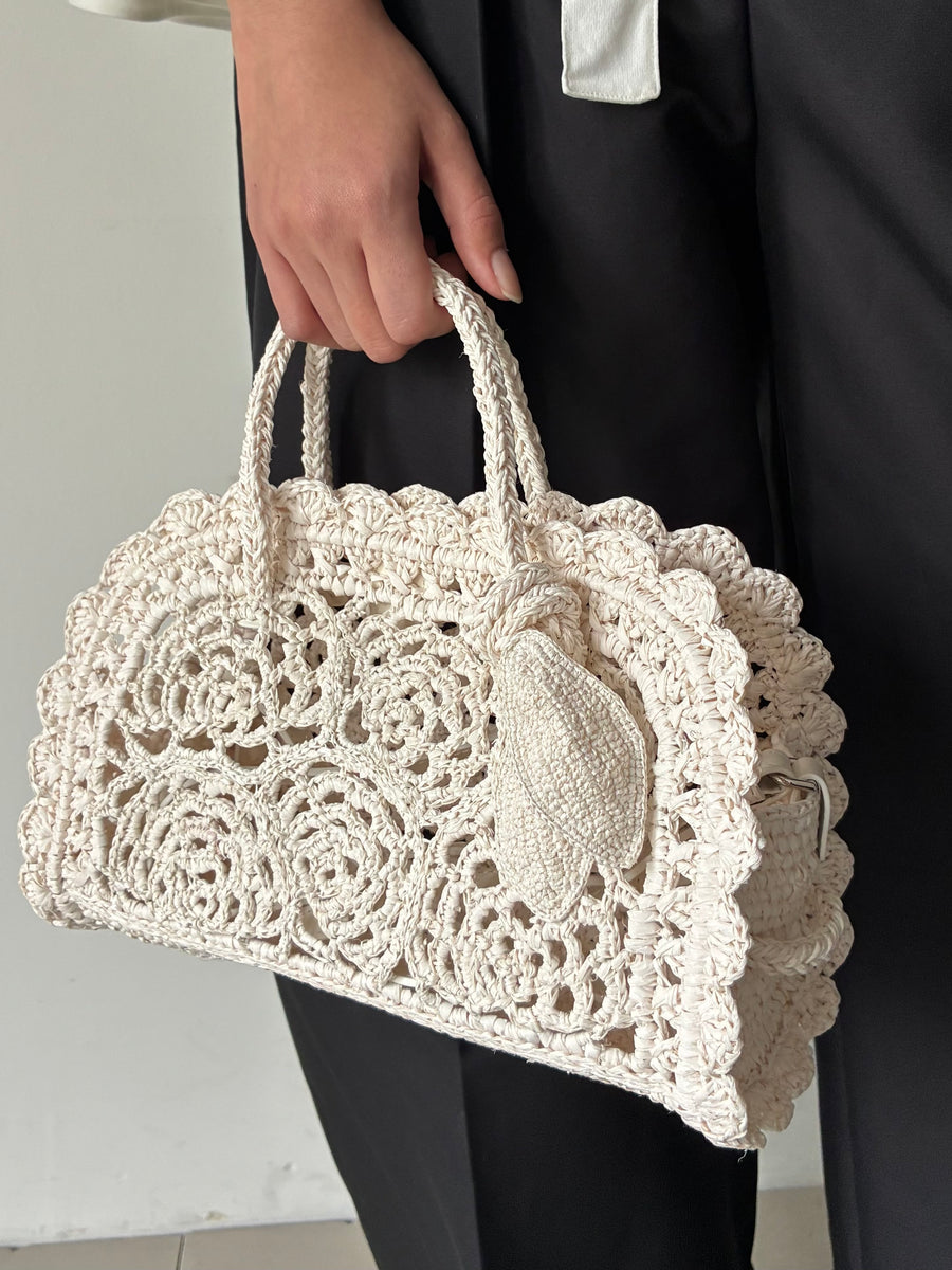 JACQUEMUS(ジャックムス) | LE PETIT TURISMO CROCHET WHITE