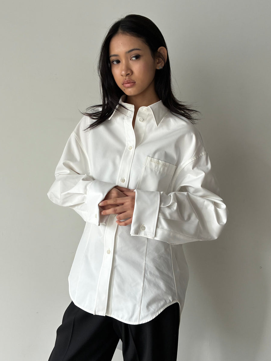 BALENCIAGA(バレンシアガ) | CLASSIC SHIRT WHITE – ADDITION ADELAIDE