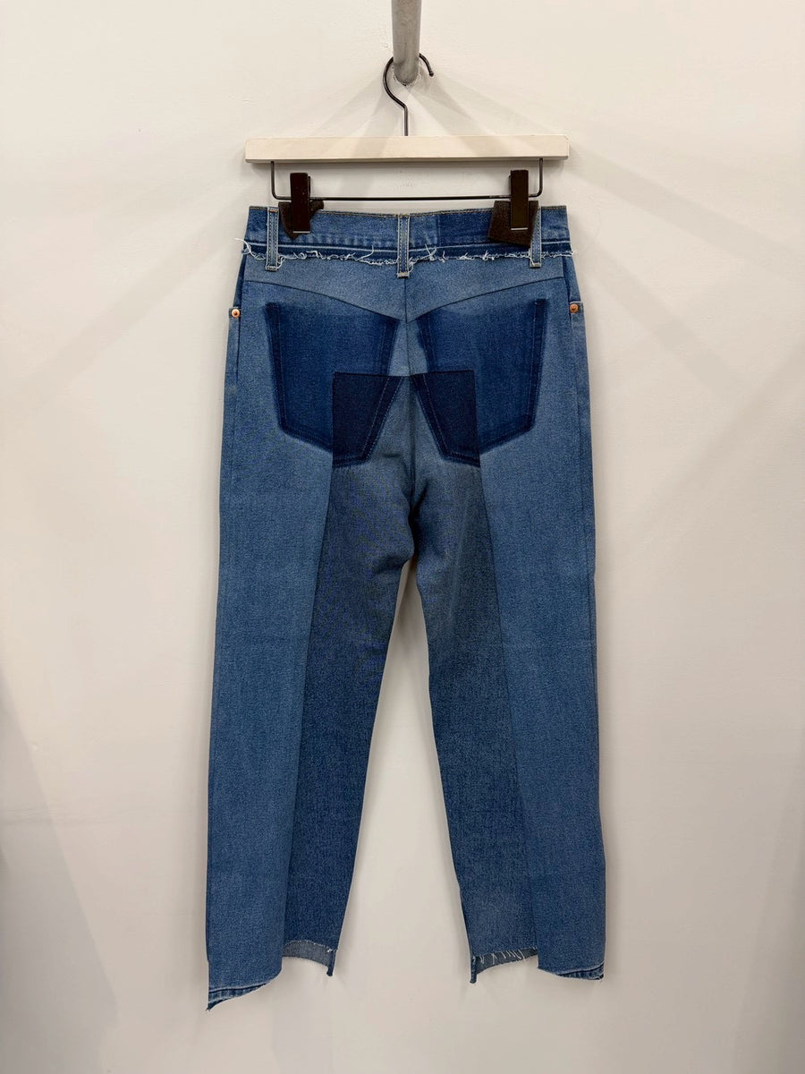 VETEMENTS(ヴェトモン) | ICONIC CUT-UP JEANS BLUE – ADDITION ADELAIDE