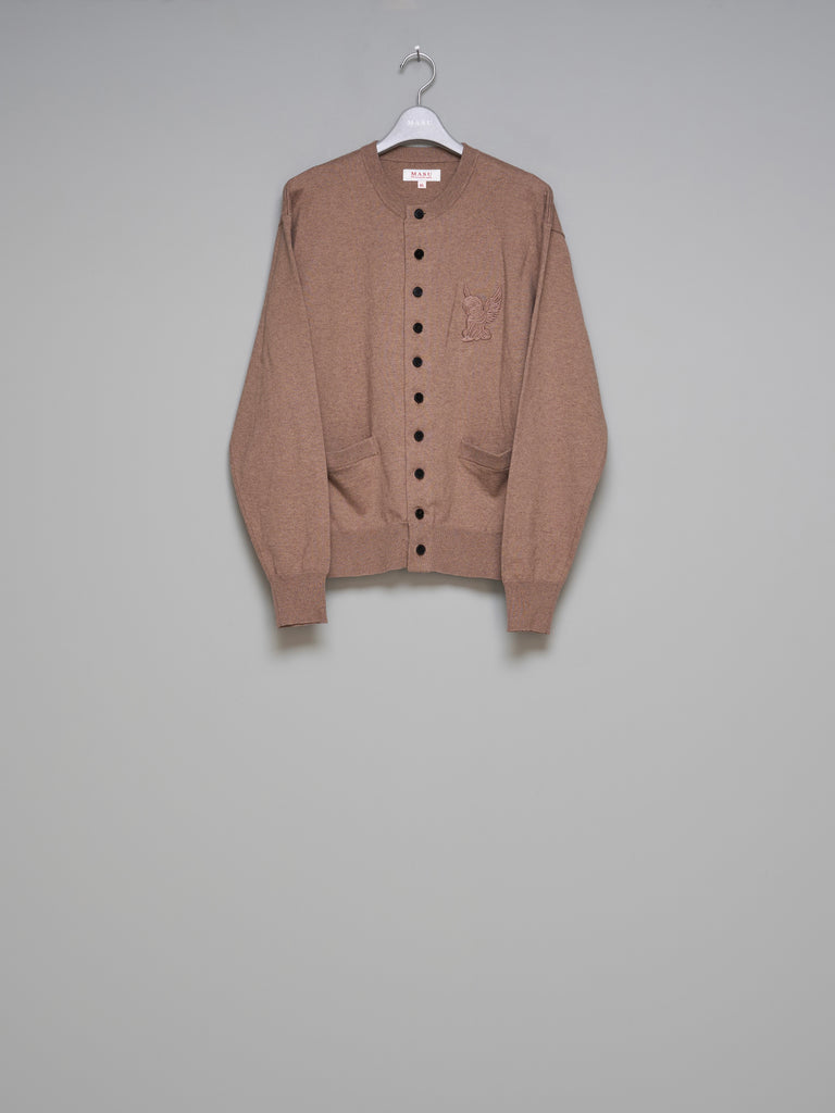10 BUTTONS CARDIGAN BEIGE