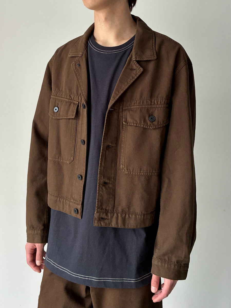 Lemaire(ルメール) | TRUCKER JACKET BROWN – ADDITION ADELAIDE