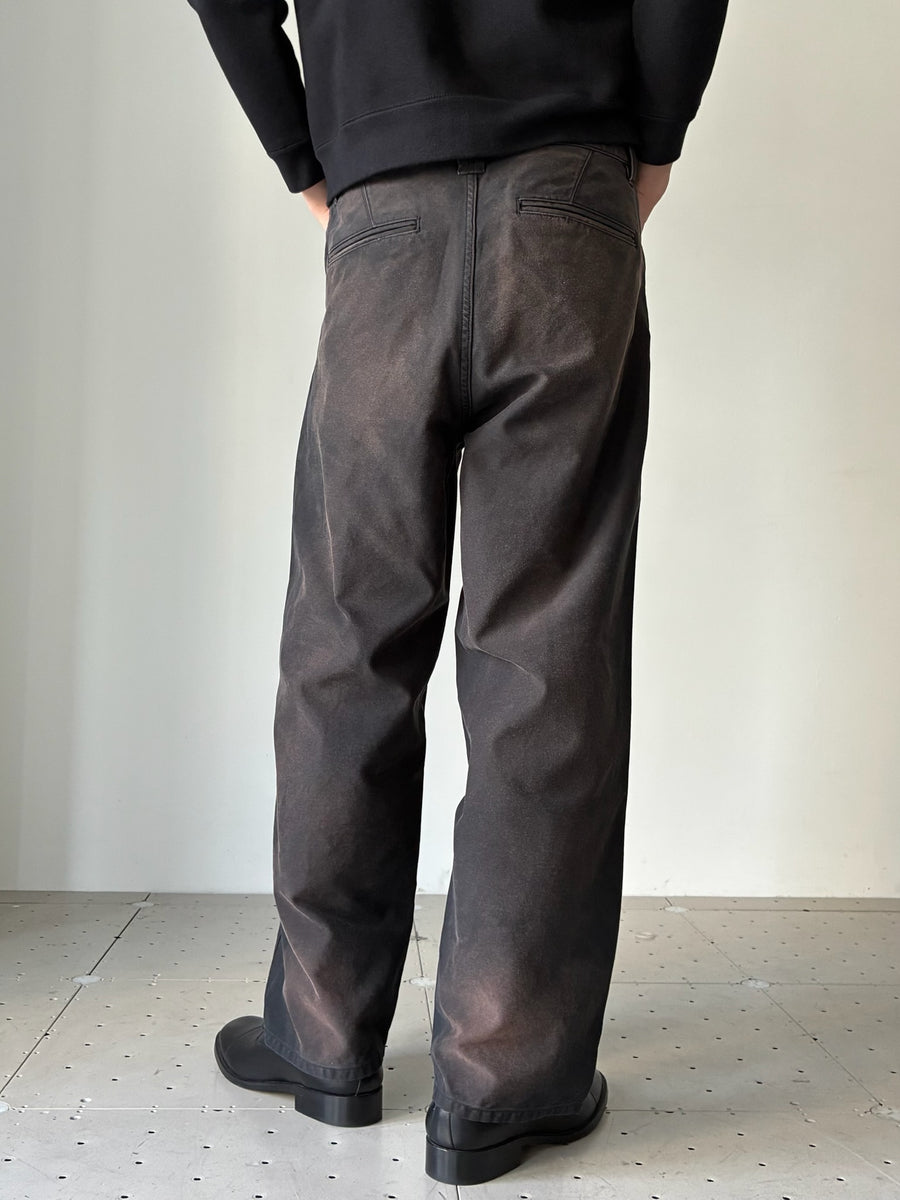 VUJA DE ANDRÉ SUNFADED CHINO PANTS BLACK 公式通販 – ADDITION
