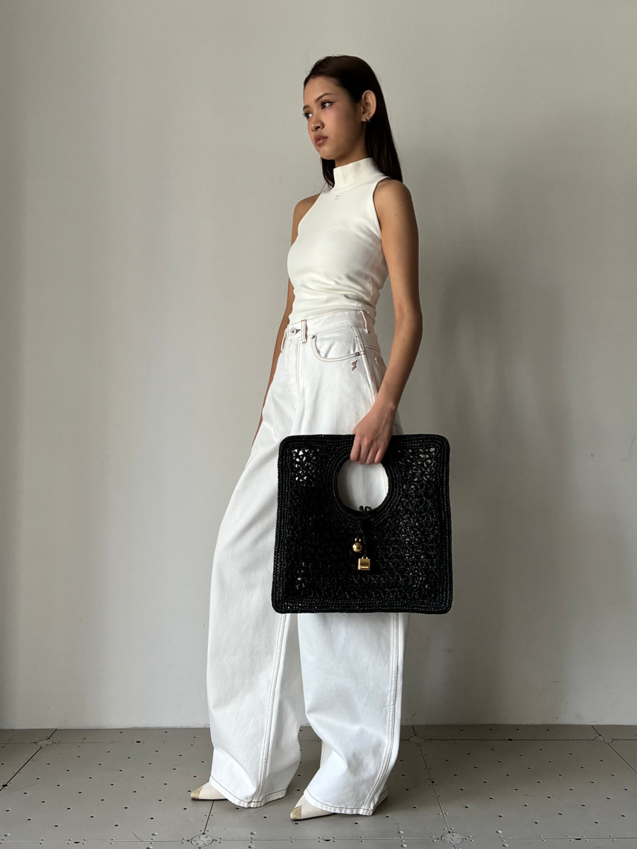 JACQUEMUS(ジャックムス) | LE PETIT CARRE SPIAGGIA BLACK – ADDITION