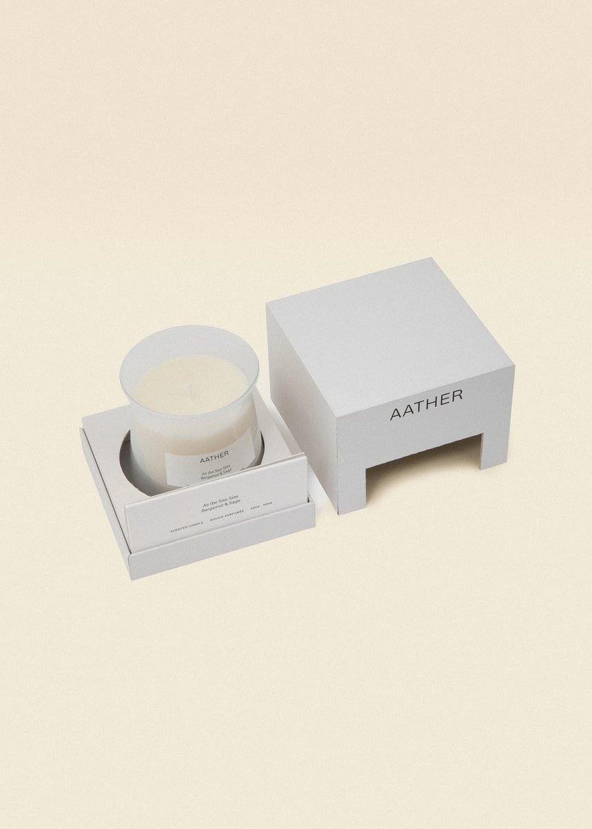 AATHER As the Sun Sets アロマキャンドル AATHER CANDLE 