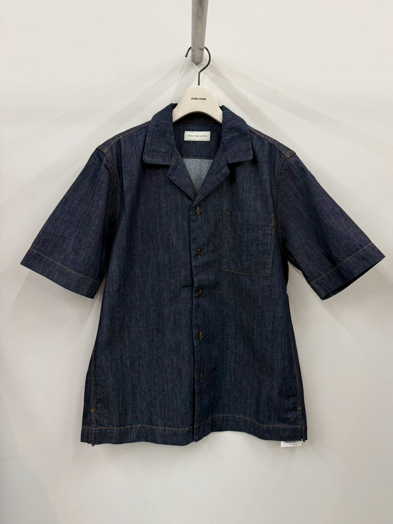 【問い合わせ商品】02170-CARLTONE DEN 3386 M.W.SHIRT INDIGO