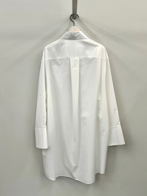 SHIRT DRESS WHITE
