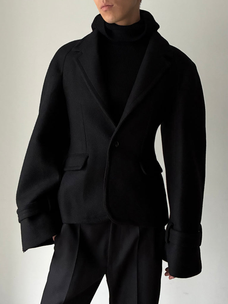【問い合わせ商品】RAGLAN TAILORING JACKET BLACK