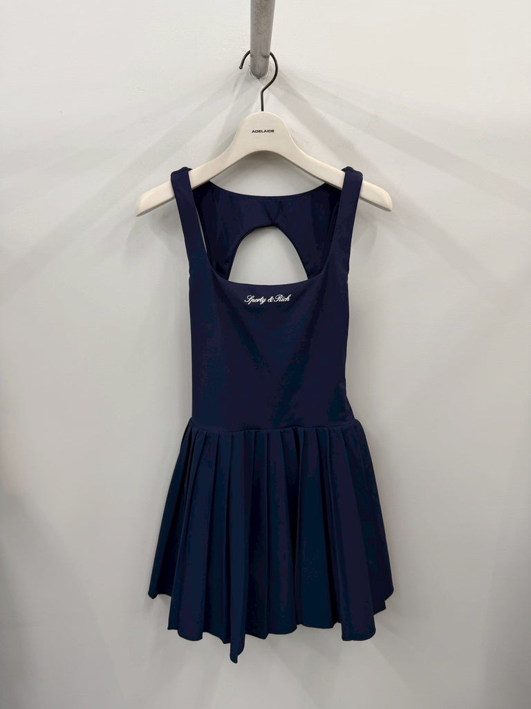 【33SR04DR00975326BL106】Signature Logo Court Dress NAVY