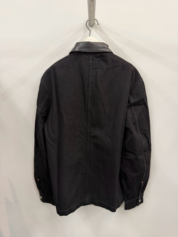 【SH1310 LD1075】WORKWEAR OVERSHIRT BLACK