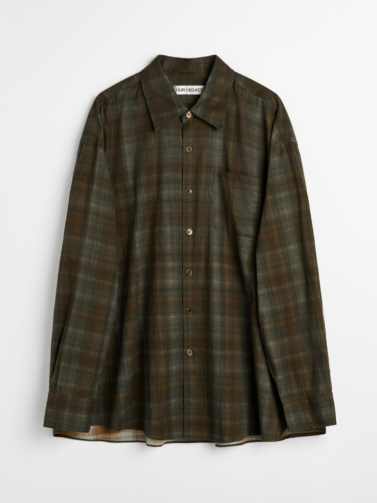 【M4262BMC】BORROWED SHIRT GREEN