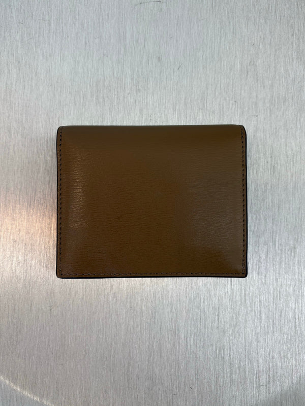 【251-WAM0042-LE0025-379】T-lock Lizard-embossed Cardholder BEIGE