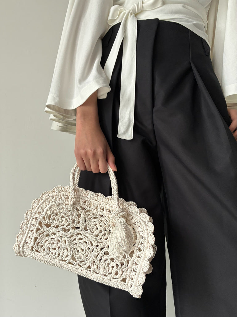 LE PETIT TURISMO CROCHET WHITE