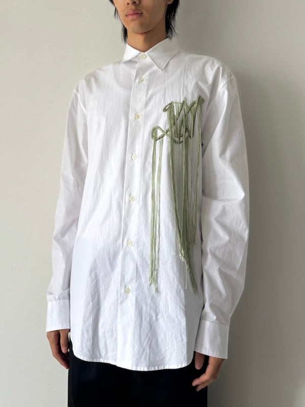 【262-020745-4439】01505-CAPER EMB 4439 M.W.SHIRT WHITE