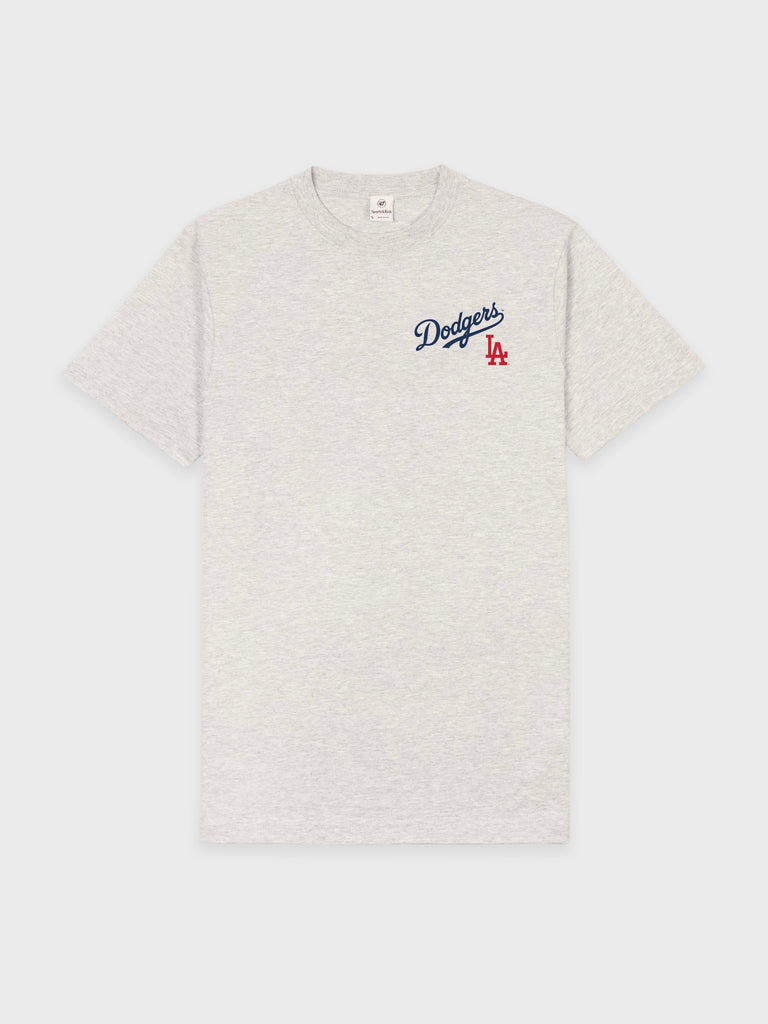 DODGERS SERIF T-SHIRT GREY