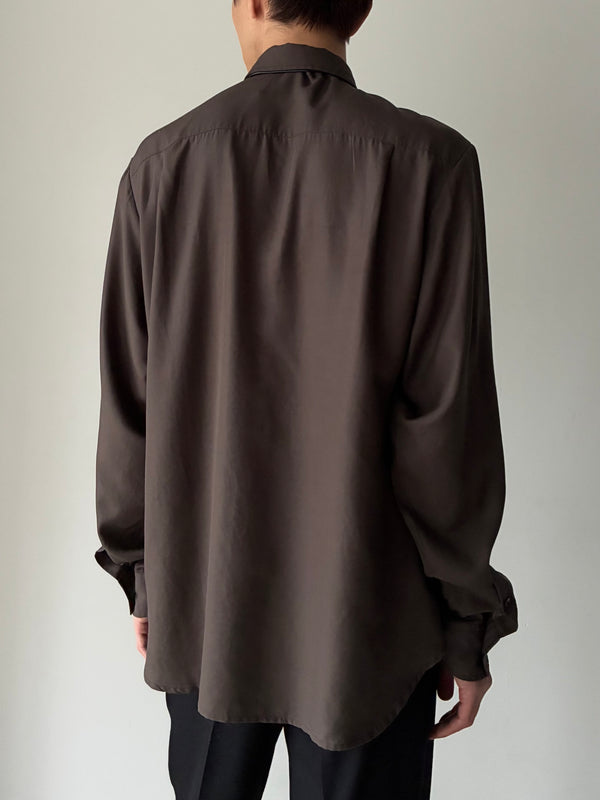 EVENING SHIRT BROWN