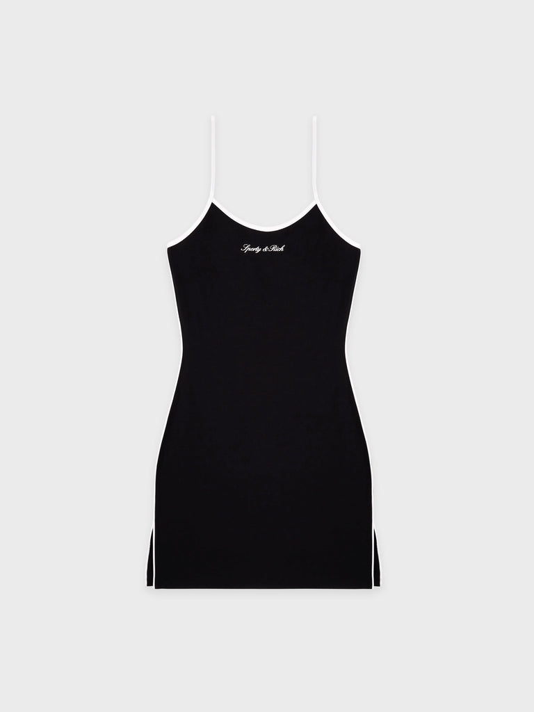 【33SR08DR00871326BA06】Signature Logo Sports Dress BLACK