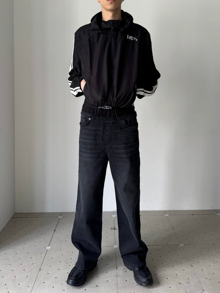 【関税込み】Prototypes ブラック Backless フーディ PROTOTYPES BACKLESS TRACKSUIT JACKET BLACK プロトタイプス