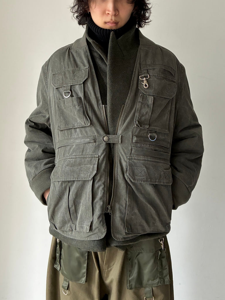 【34PDC-S1-5111】 THOMAS JACKET GREEN