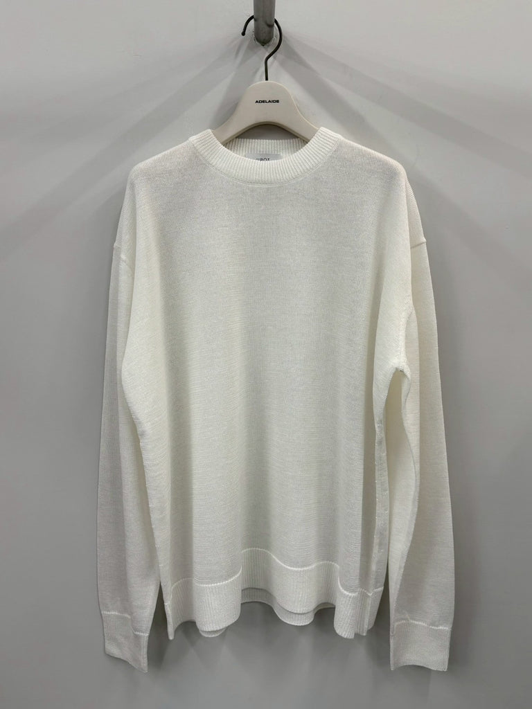 LINE TOUCH KNIT WHITE