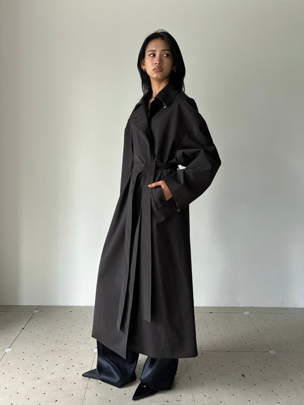 COURT COAT BROWN