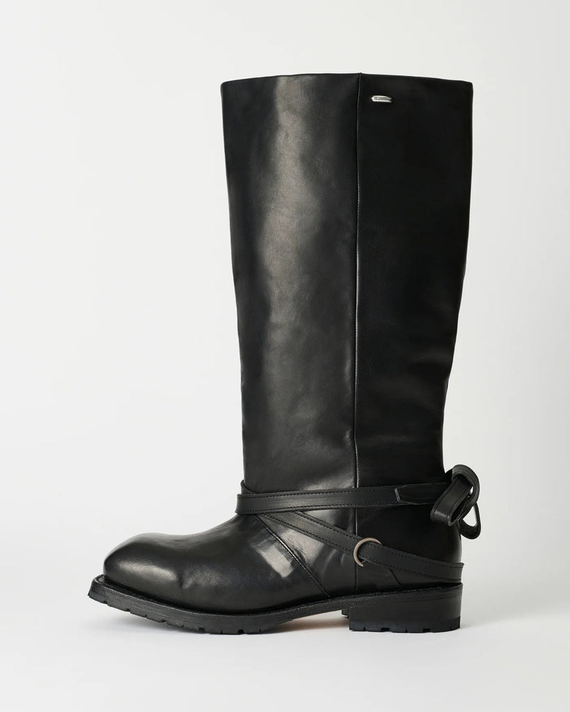 【A4257HB】HIGH ENGINE BOOT BLACK