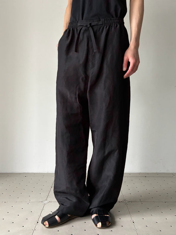 【PA1310 LF1022】PYJAMA PANTS BLACK