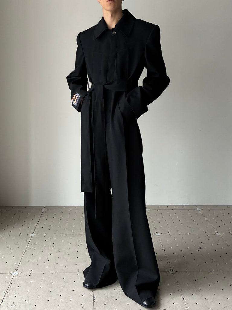 新品nounless 即完売junpsuit EGONlab. (エゴンラボ) | TAILORING JUMPSUIT BLACK – ADDITION ADELAIDE