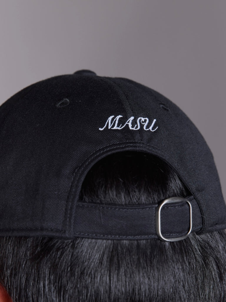 MASU (エム エー エス ユー) 取扱店 | MB EMBROIDERY CAP BLACK