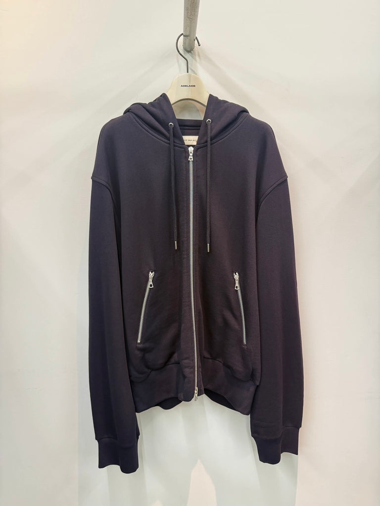 【262-021147-4610】03080-HARRINO 4610 M.K.HOODIE NAVY