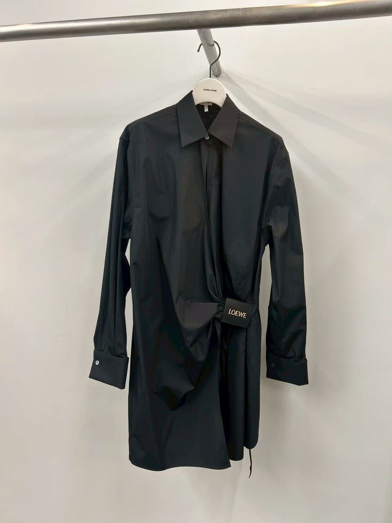 SHIRT DRESS BLACK
