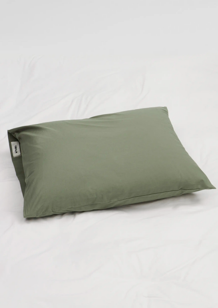枕套 橄榄绿