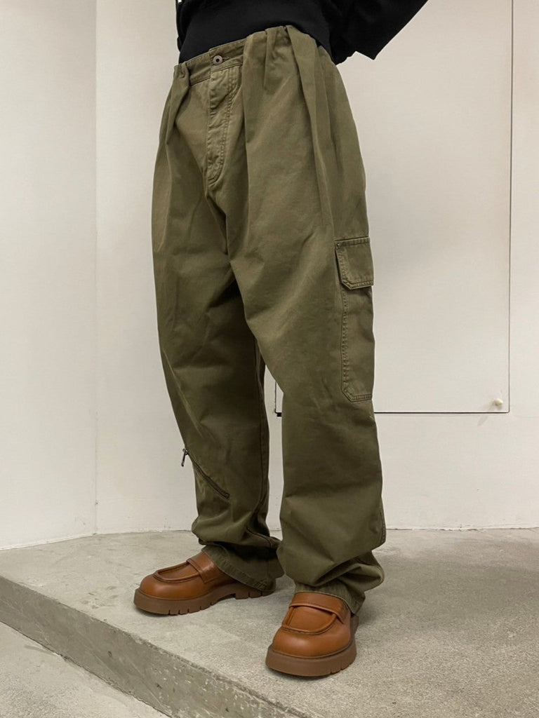 BALLOON CARGO TROUSERS KHAKI