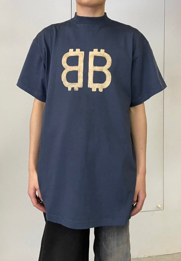 OVERSIZED T-SHIRT BLUE