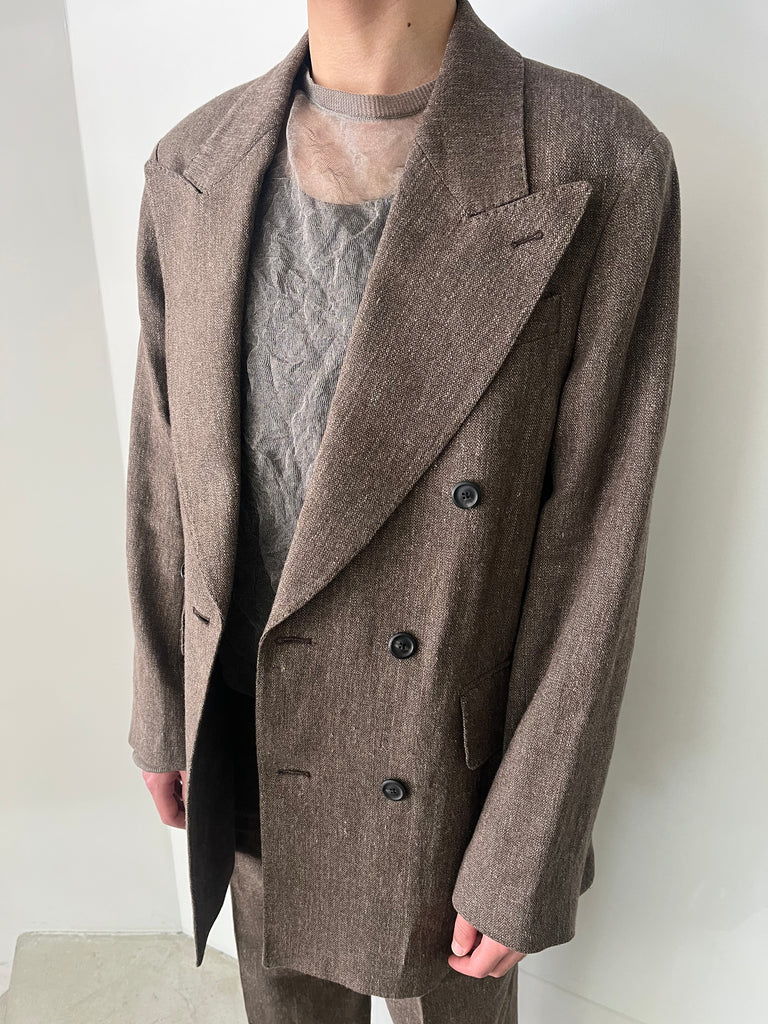 SHARP DB BLAZER BROWN