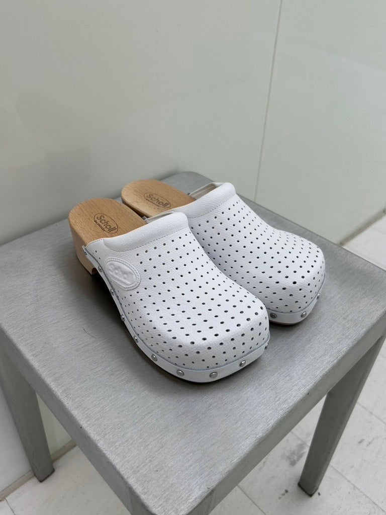 SCH. CLOG MULE L040 WHITE