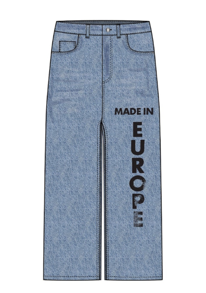 MADE IN EUROPE JEANS BLUE