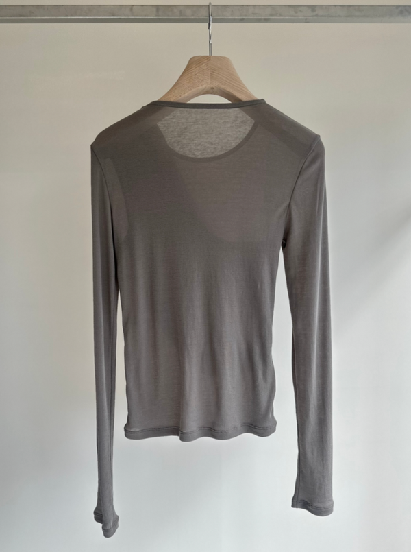 SKIN TOUCH LONG SLEEVE GREY