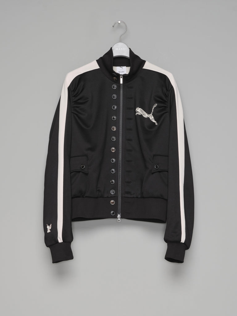【M26X1BL001】PUMA x MASU T7 CURIO TRACK JACKET BLACK