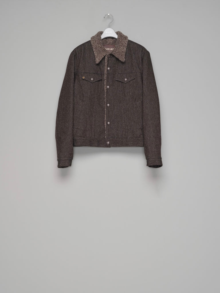 【B26H9BL001】MB NEP BOA TRUCKER JACKET BROWN