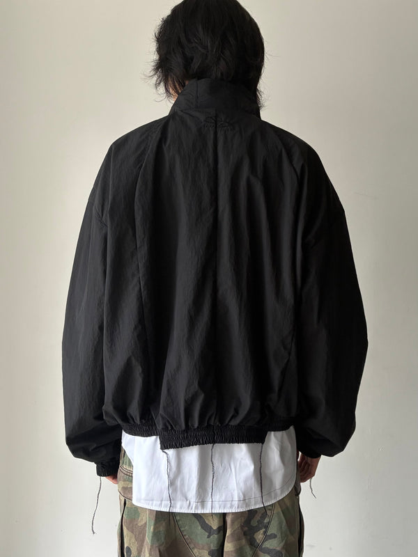 【MH27TJ111B】CUT-UP TRACKSUIT JACKET BLACK