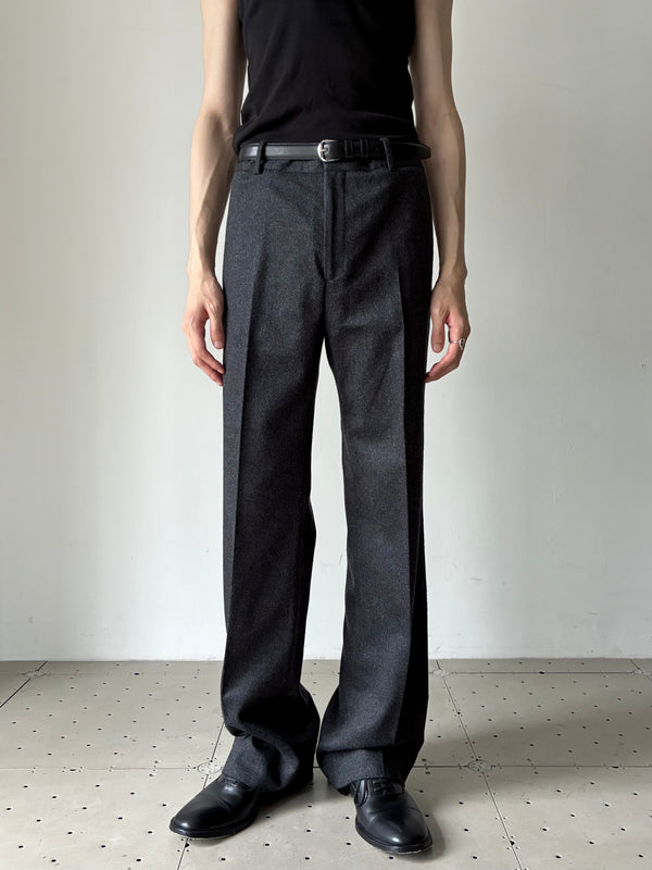 【264-MRB0031-FB0071-019】RELAXED TROUSERS CHACOAL