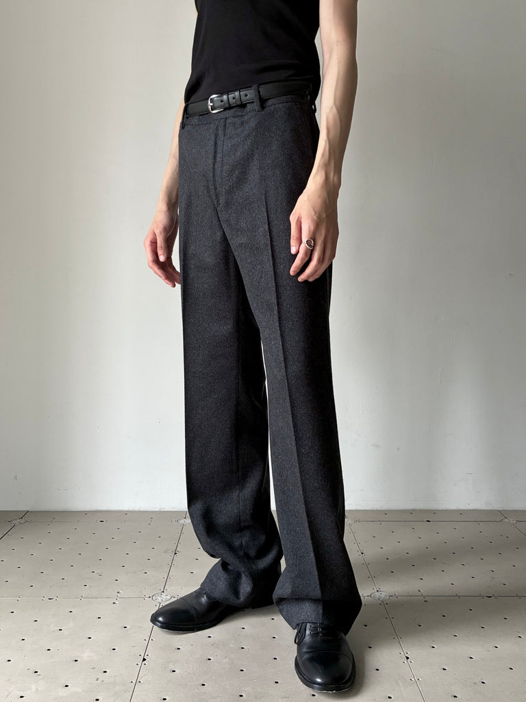 【264-MRB0031-FB0071-019】RELAXED TROUSERS CHACOAL
