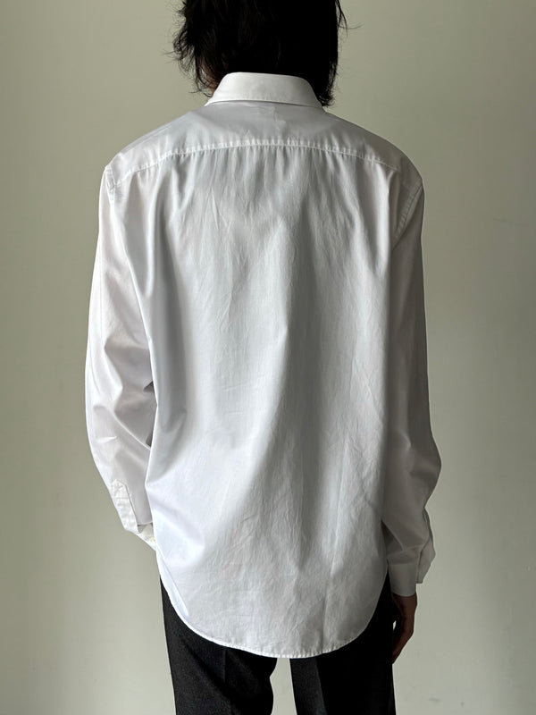 【264-MRT0032-FB0766-047】CASUAL POCKET SHIRT WHITE