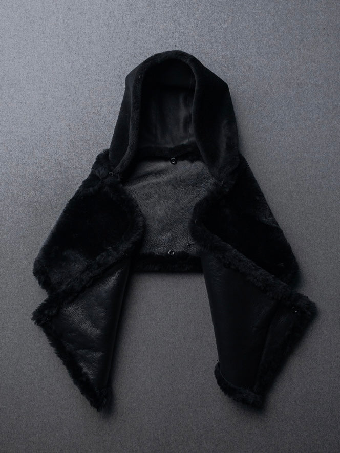 【34PDC-S1-0001】LULU SCARF BLACK