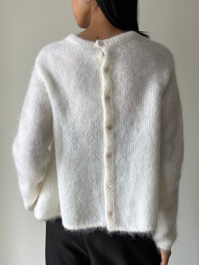 CARDIGAN WHITE