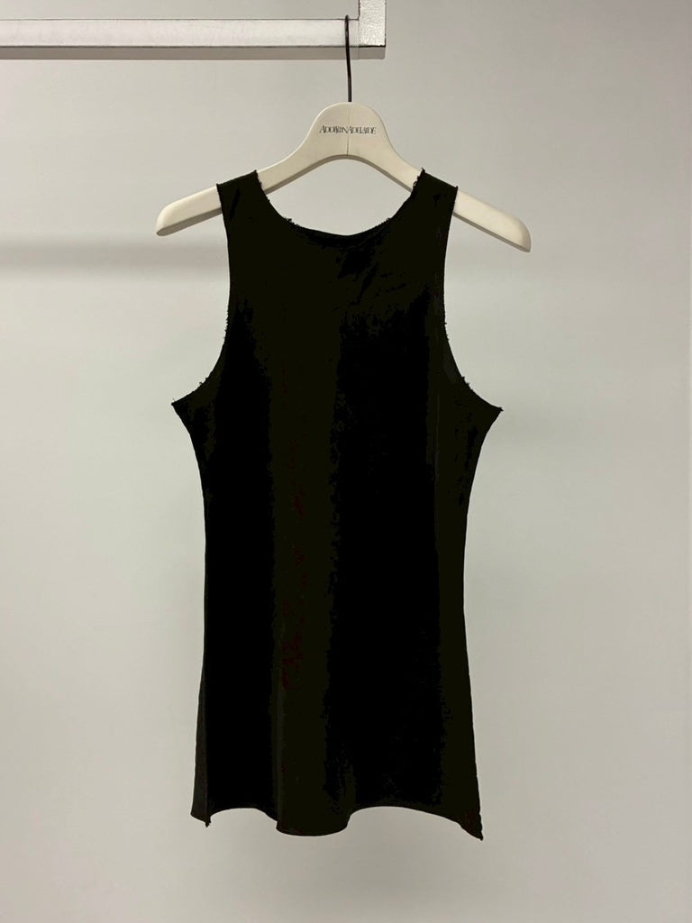 【S6-73 (S18)】NO.225NO.73 CUPRO BIAS CUT TOP BLACK