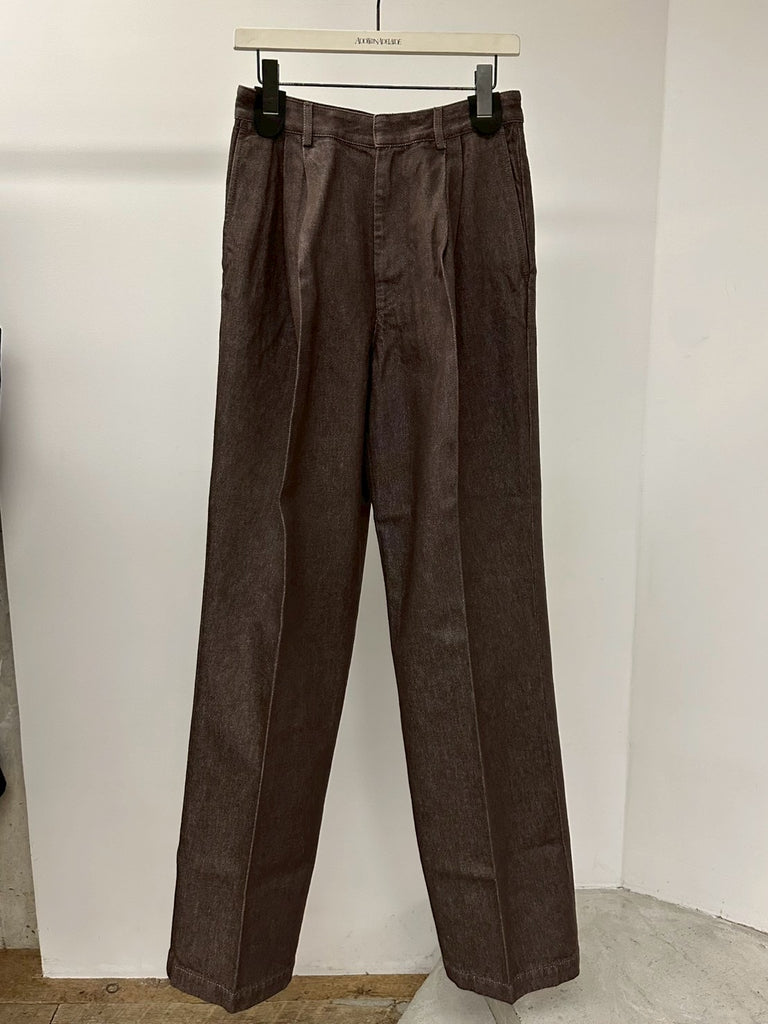 【問い合わせ商品】01770-PANROM DEN 2385 M.W.PANTS BROWN