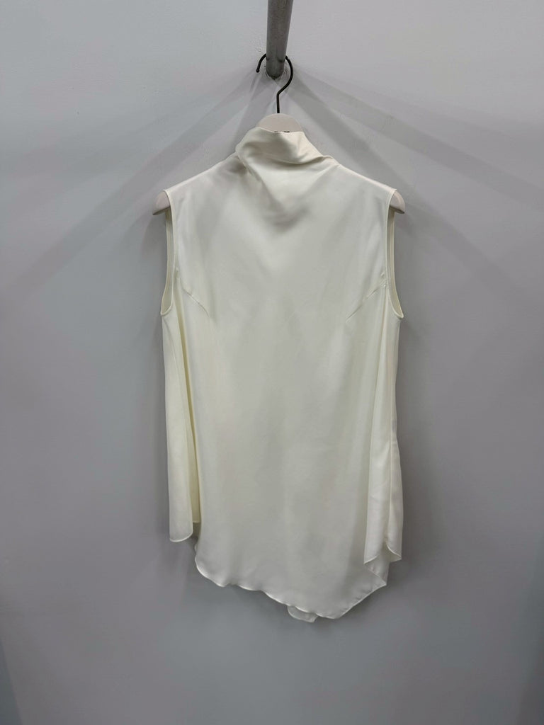 【034-026-WT011】CHAMBRAY TOPS WHITE