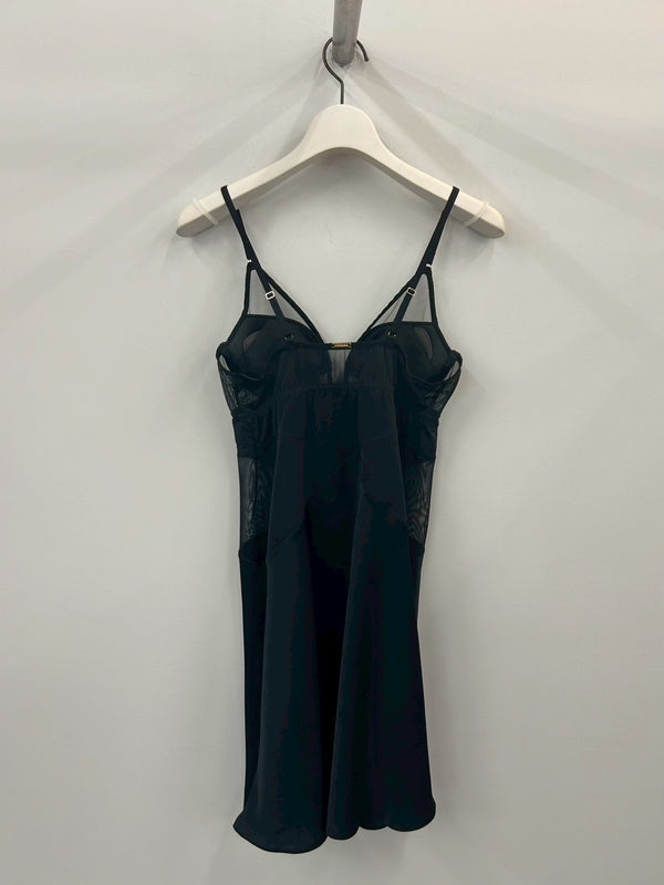 FETICO×YUE BRACAMISOLE BLACK