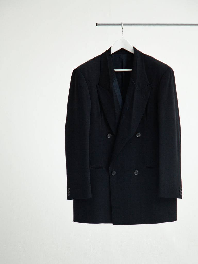 【S26AW10JKT】INSIDE LAPEL JACKET BLACK
